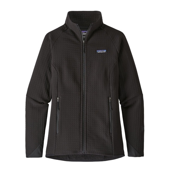 Patagonia Jackets & Blazers - Patagonia Womens Black R2 Techface Full Zip Jacket M Outdoors Hiking Performance